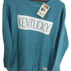 Pressbox Teal Kentucky Wildcats Sweatshirt